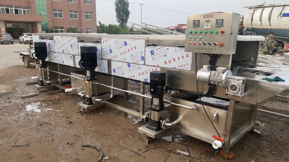 洗框机：提升食品加工卫生标准的高效设备